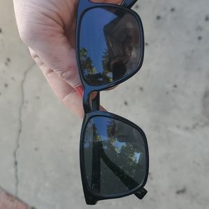 Mens warby Parker black Sutton sunglasses